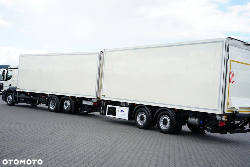 Mercedes-Benz ACTROS / 2540 / ACC / E 6 / ZESTAW PRZEJAZDOWY / CHŁODNIA + WINDA / 38 PALET - 31