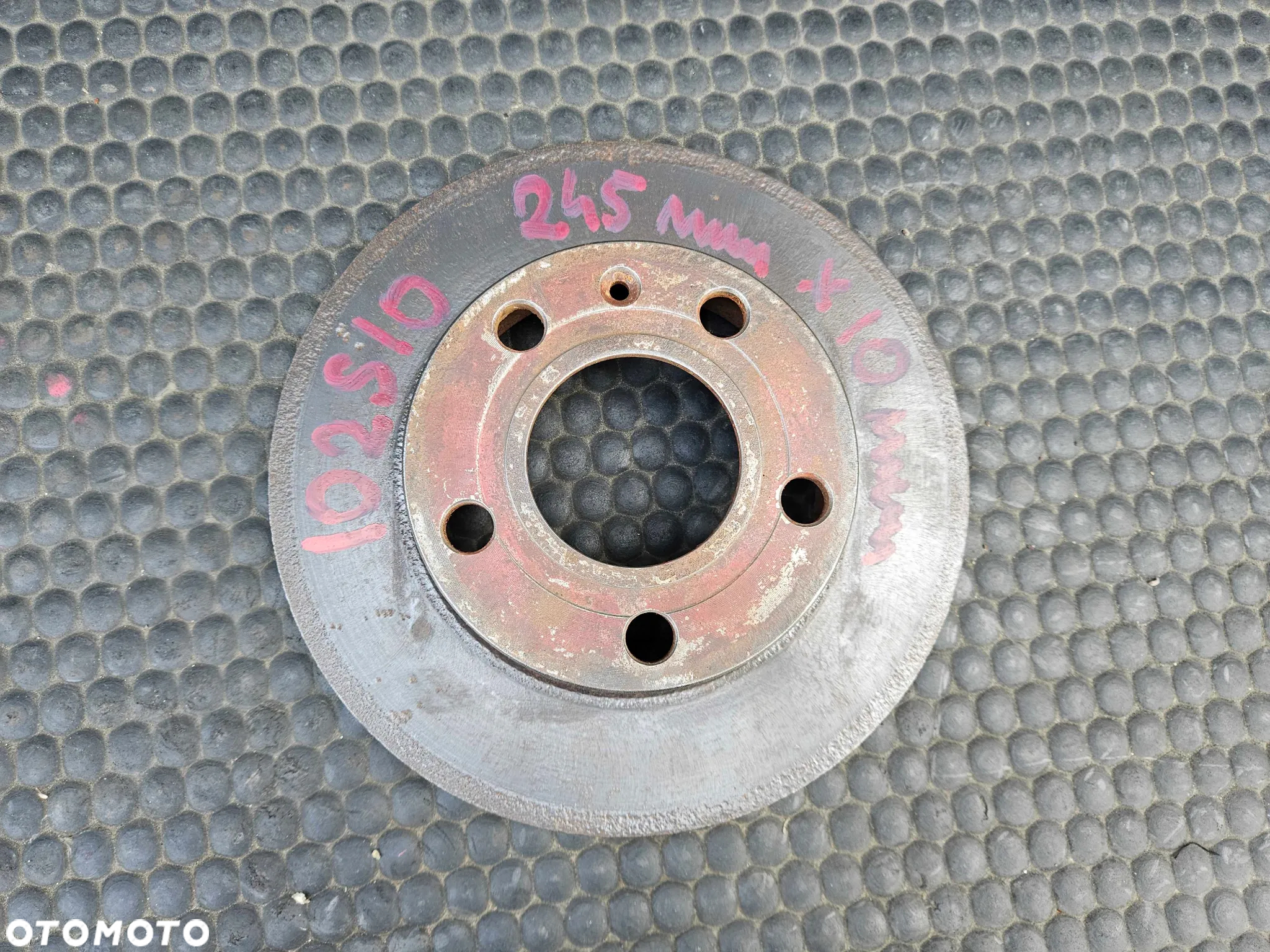 Tarcze Tarcza 245mm 5x112 Klocki Hamulce Tyl Tylne Audi A4 B6 B7 - 13