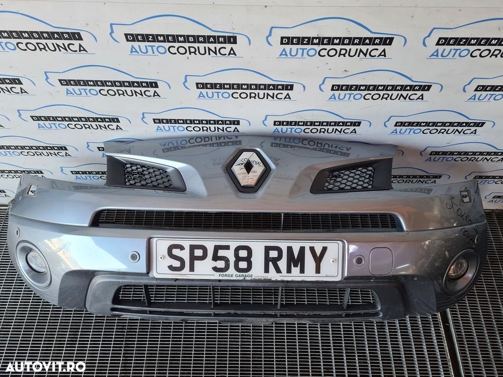 Bara fata Renault Koleos 2008 - 2011 GRI (1015) model cu spalatoare far CRAPATA - 1