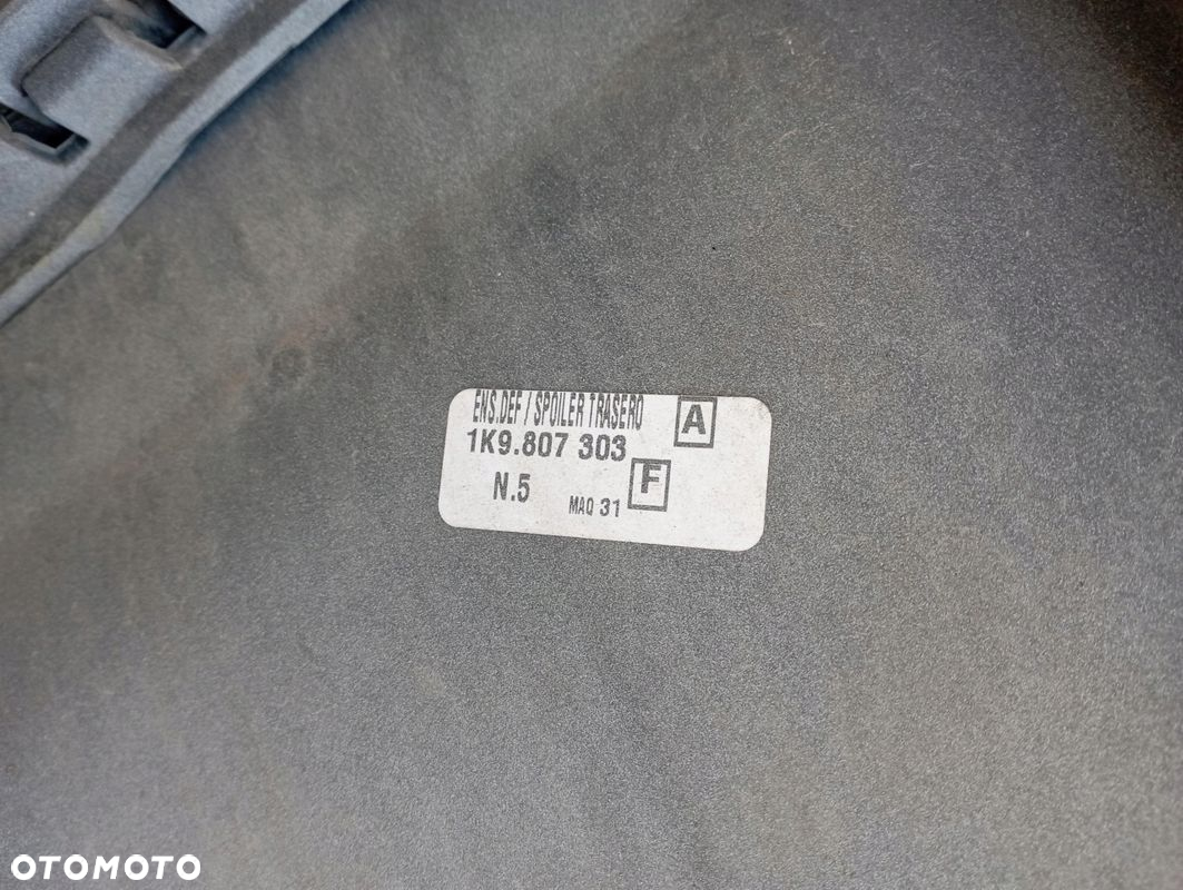 VW GOLF VI 6 ZDERZAK TYŁ TYLNY PDC 1K9807303 1K9807417 - 9