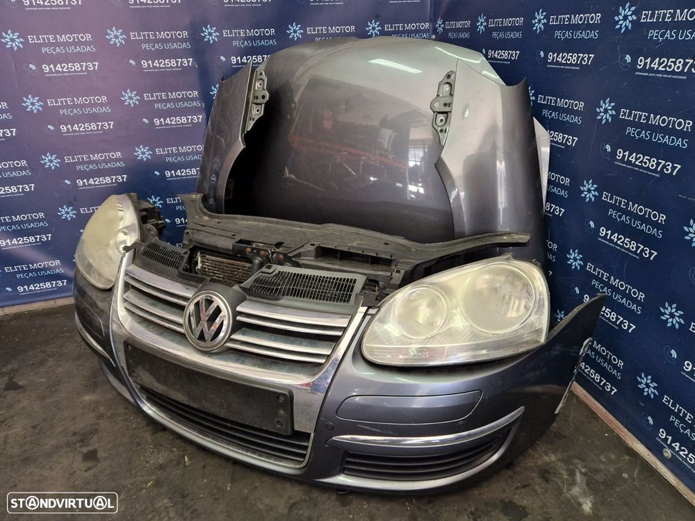 Frente completa usada VW JETTA GOLF V VARIANT VOLKSWAGEN 2.0 TDI capot parachoques oticas guardalamas - 2