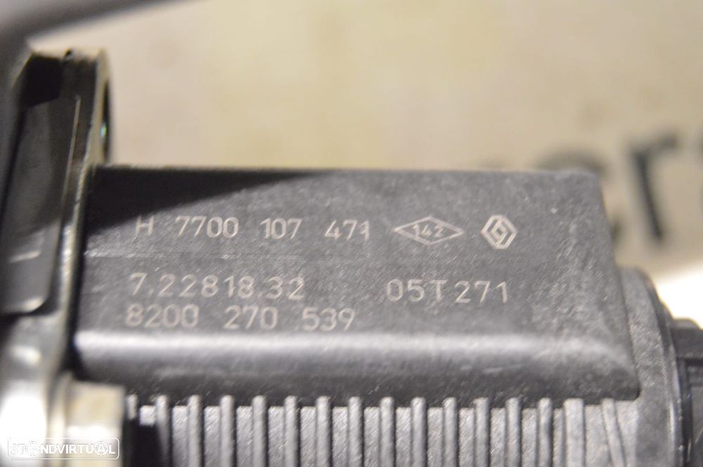 CORPO BORBOLETA VALVULA EGR 8200056350 H7700107471 7700107471 72281832 05T271 8200270539 RENAULT LAGUNA II 2 MK2 BG0 BG1 2.2 DCI 140CV G9T706 - 7