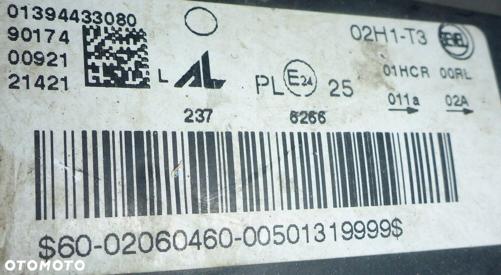 Fiat Ducato Reflektor Lewy 01394433080 - 10