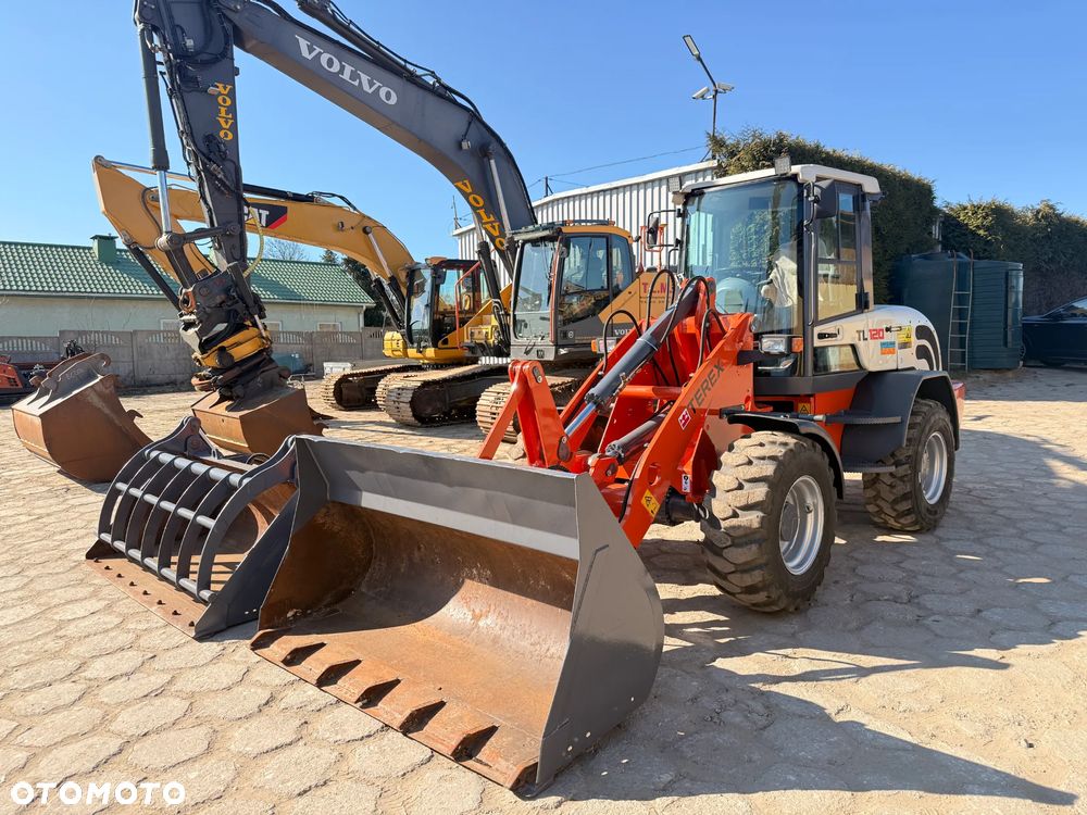 Terex TL120 ładowarka , Import Niemcy. szufla do wyboru. DŁUGIE ramię - 7