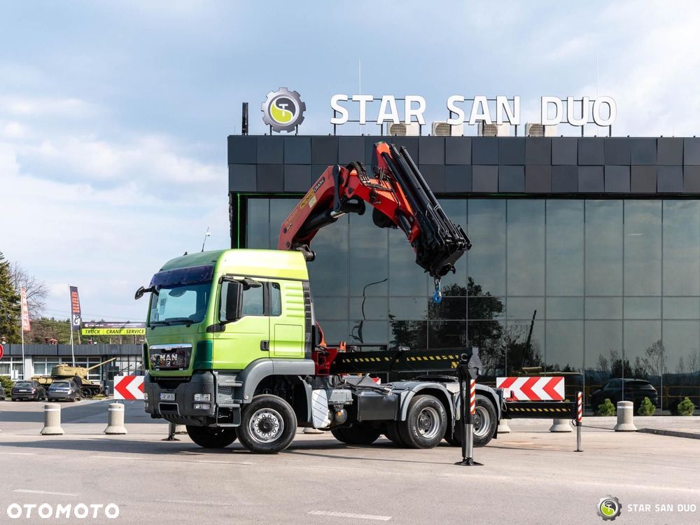 MAN TGS 26.480 6x6 PALFINGER PK 60002 HDS Żuraw Wciągarka - 10