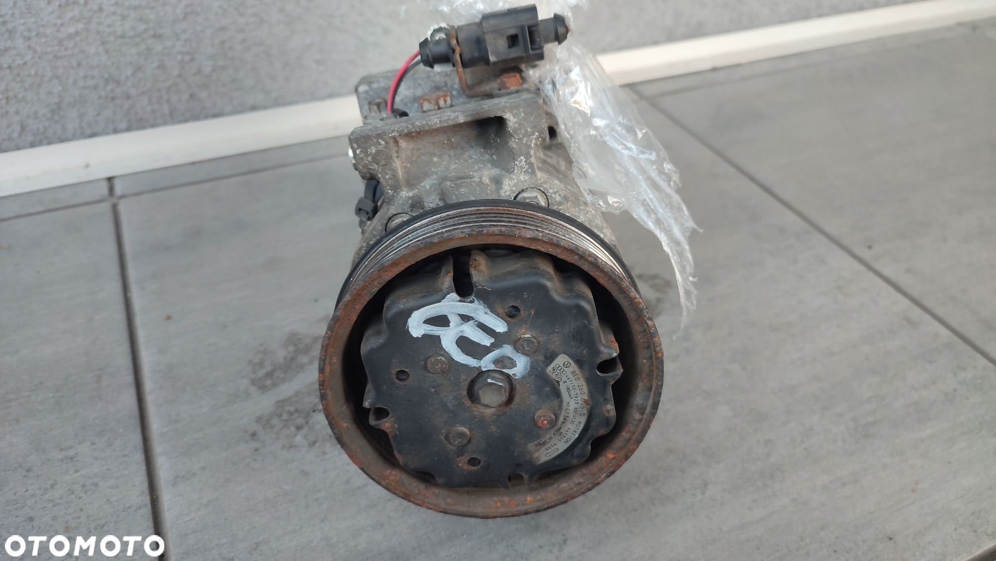 Sprężarka klimatyzacji Audi A4 B6 8E0  2.0 benz. 6SEU12C - 2