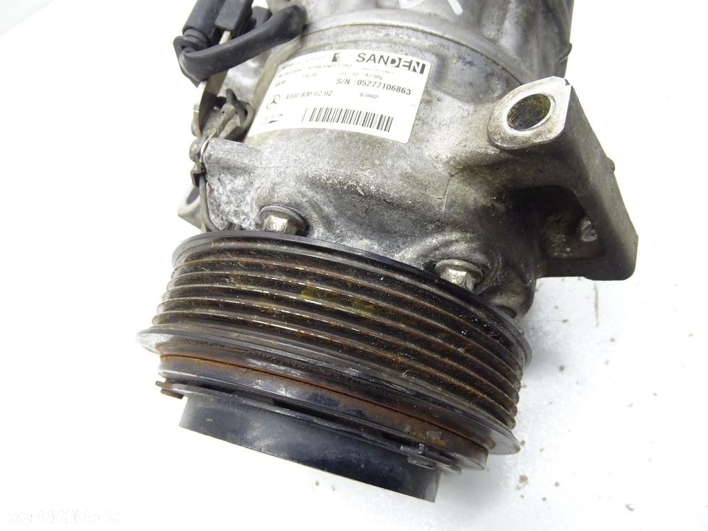 SPRĘŻARKA KOMPRESOR KLIMATYZACJI A0008306202 MERCEDES W177 1.5 CDI A KLASA - 6