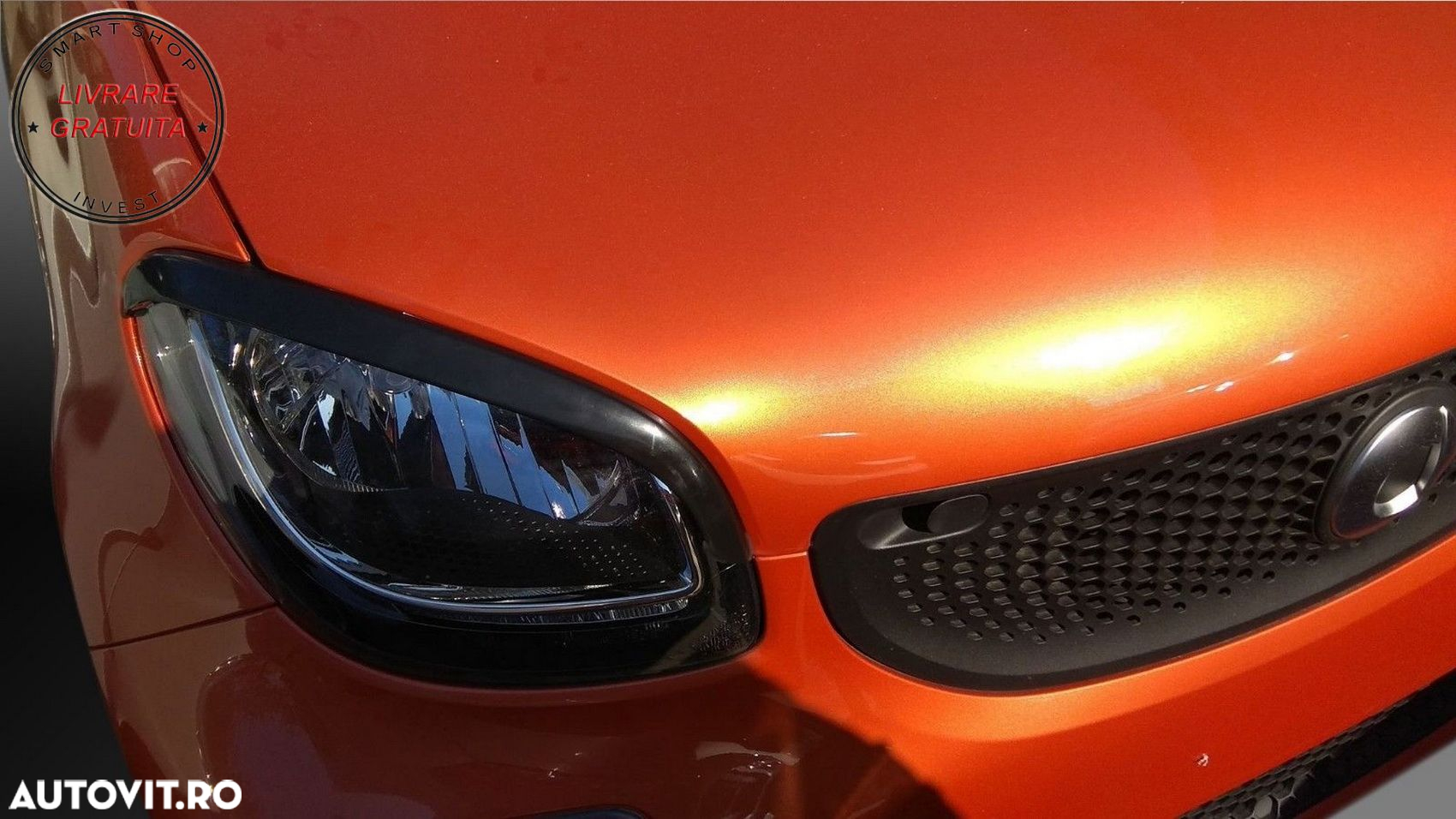 Pleoape Faruri SMART ForTwo C453 A453 ForFour W453 (2014-Up)- livrare gratuita - 6