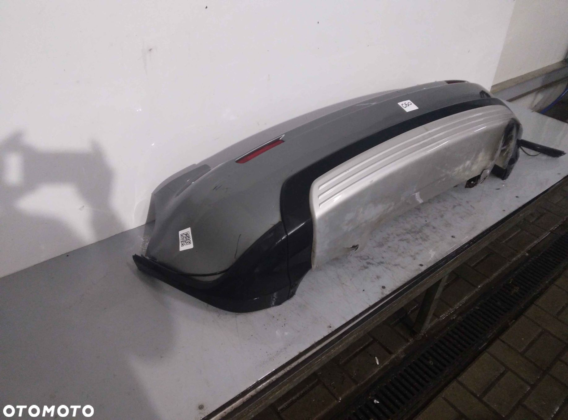 ^ ZDERZAK TYŁ TYLNY FIAT SEDICI SUZUKI SX4 ZY4 SZARY 4X4 - 3