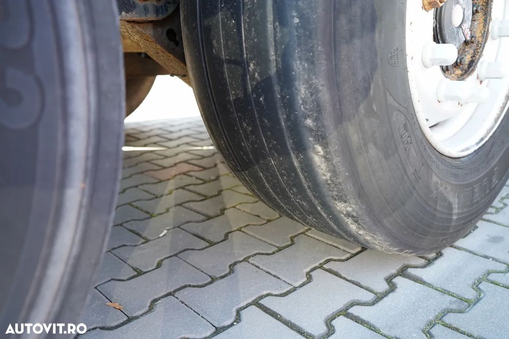 Krone CORTINĂ / STANDARD / COȘ PENTRU PALEȚI / AXĂ RIDICATĂ / SAF - 22