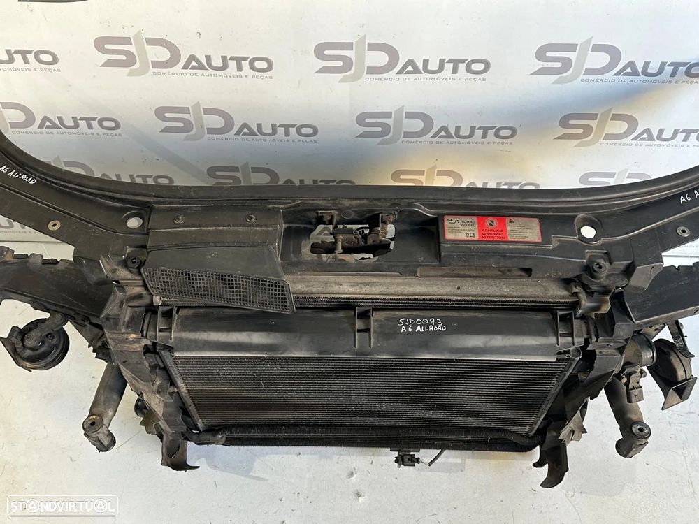Conjunto Radiadores + Termoventilador + Frente Fibra - Audi A6 (C5) Allroad (2004) - 5