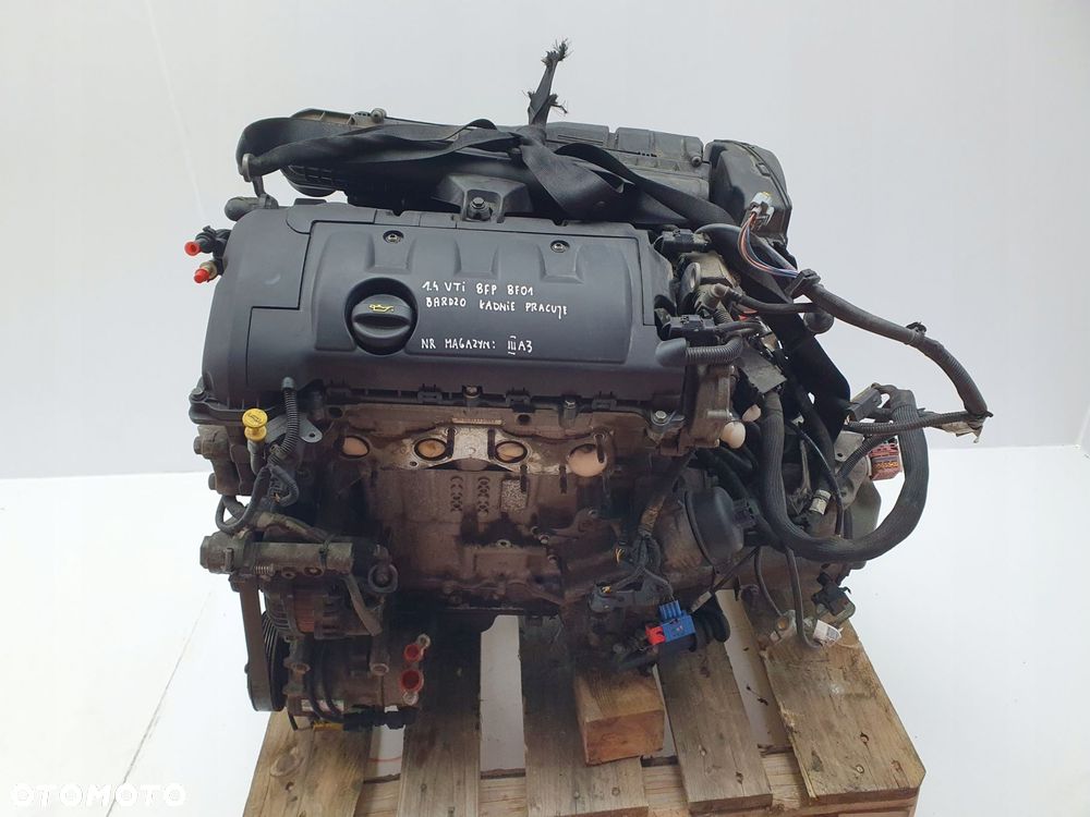 SILNIK KOMPLET Peugeot 207 208 308 1.4 16V VTI 95KM serwis 127tyś 8FP 8F01 - 1