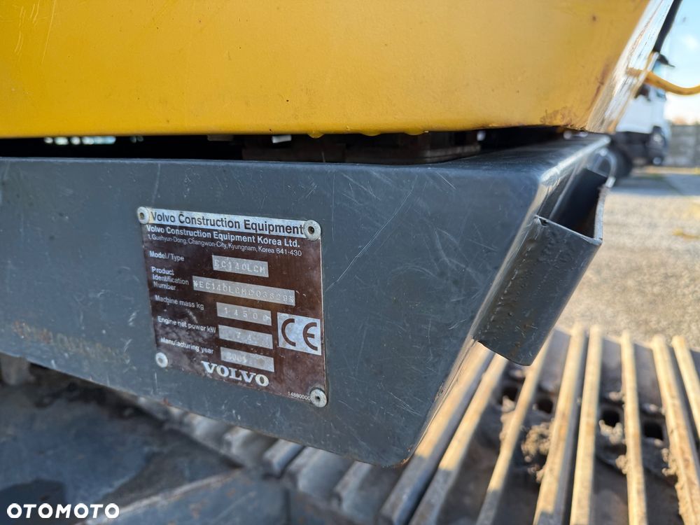 Volvo EC140LCM / TYLKO 5100 MTH / SZEROKIE GĄSIENNICE / Z FRANCJI / SUPER STAN / / / - 4