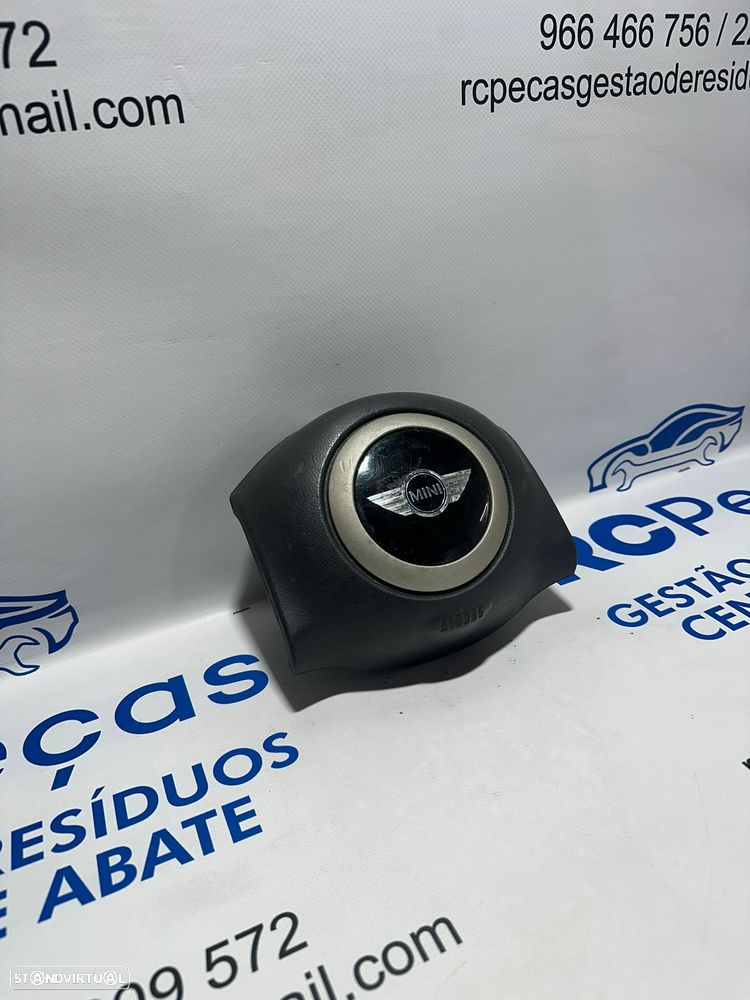 .Airbag Volante 2 Braços BMW Mini Cooper One S D R50 R52 Cabrio R53 6760366 2001 - 2007 - 2