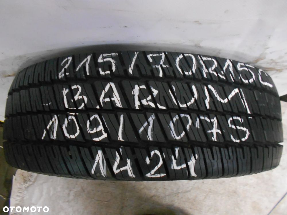 OPONA POJEDYNKA 215/70R15C BARUM VANIS ALLSEASON DOT 1424 10MM - 1