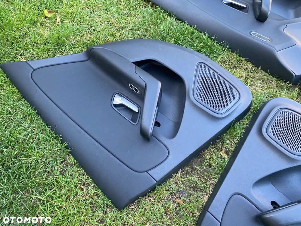 MERCEDES cla 118 tapicerka boczek drzwi komplet 4 szt. - 7