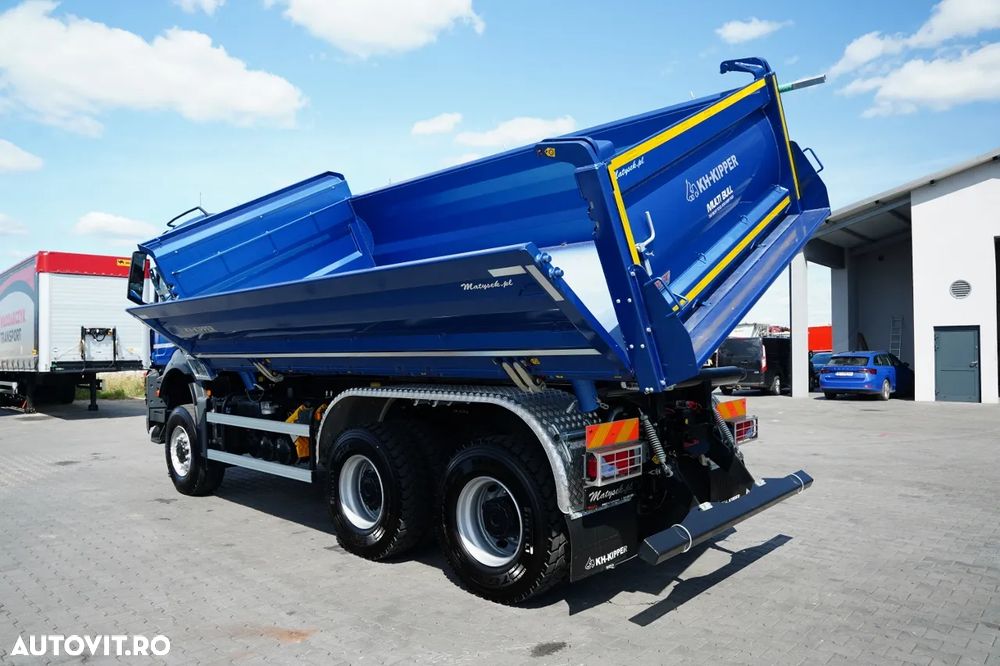 MAN TGS 33.480 / 6X6 / BASCULATOR 3 LATE / KH KIPPER / HYDROBRAD / AUTOMAT / EURO 6 - 9