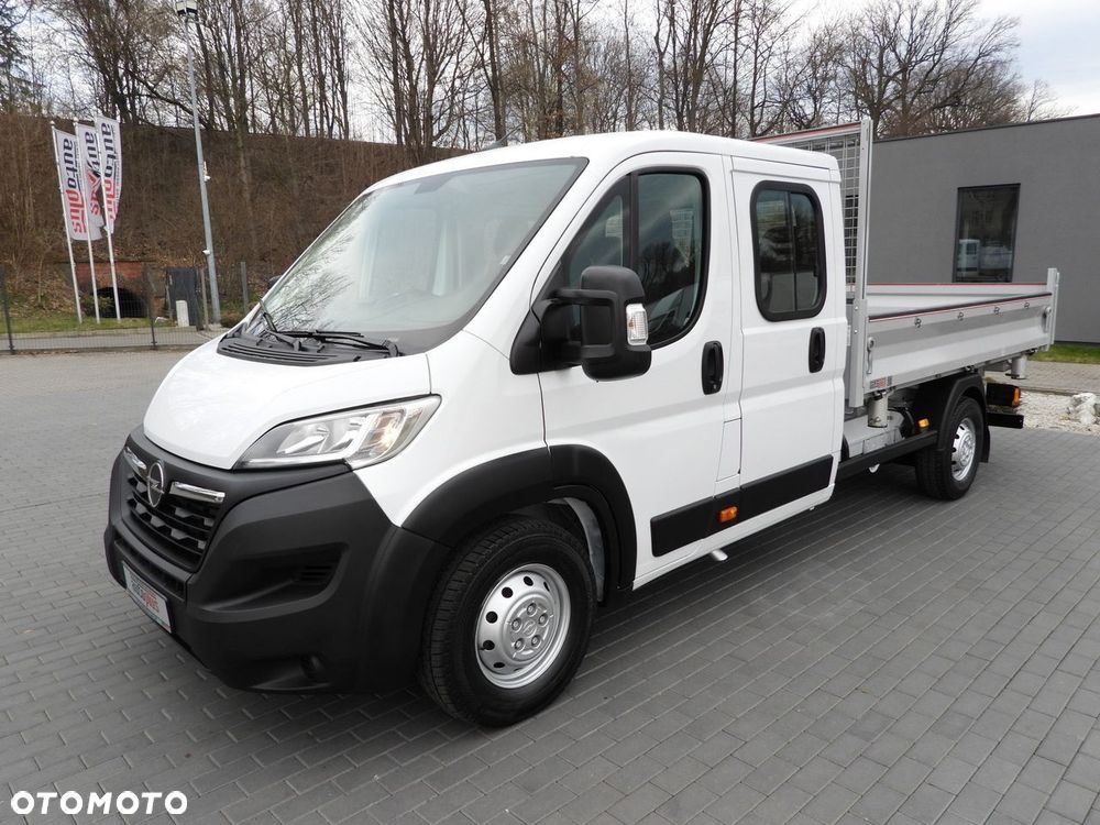 Opel MOVANO WYWROTKA TROJSTRONNA PODWÓJNA KABINA DOKA 7 MIEJSC TEMPOMAT KLIMATYZACJA  140KM - 7