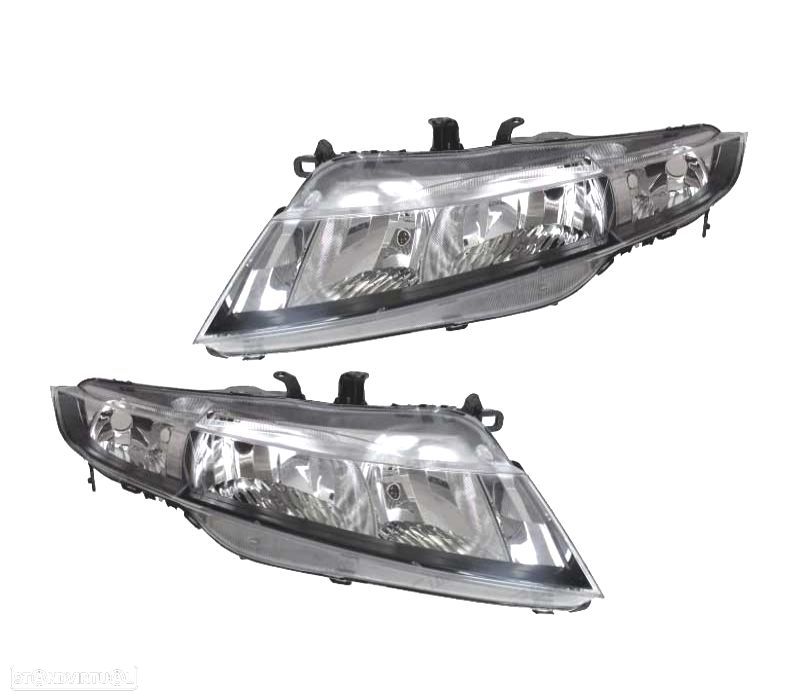 FARÓIS OPTICAS PARA HONDA CIVIC HATCHBACK 5P 06-09 09-12 3P 07- - 1