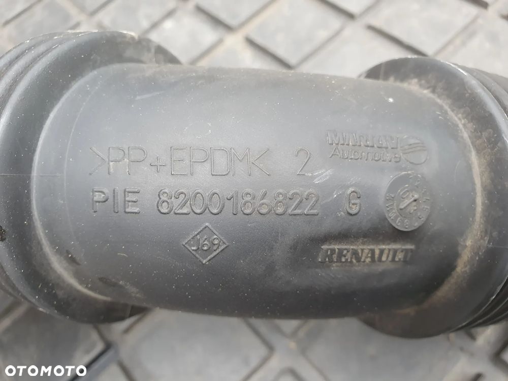 Rura filtra powietrza 1.6 16V Scenic II Megane 2 8200186822 POSIADAM 3 SZT - 8