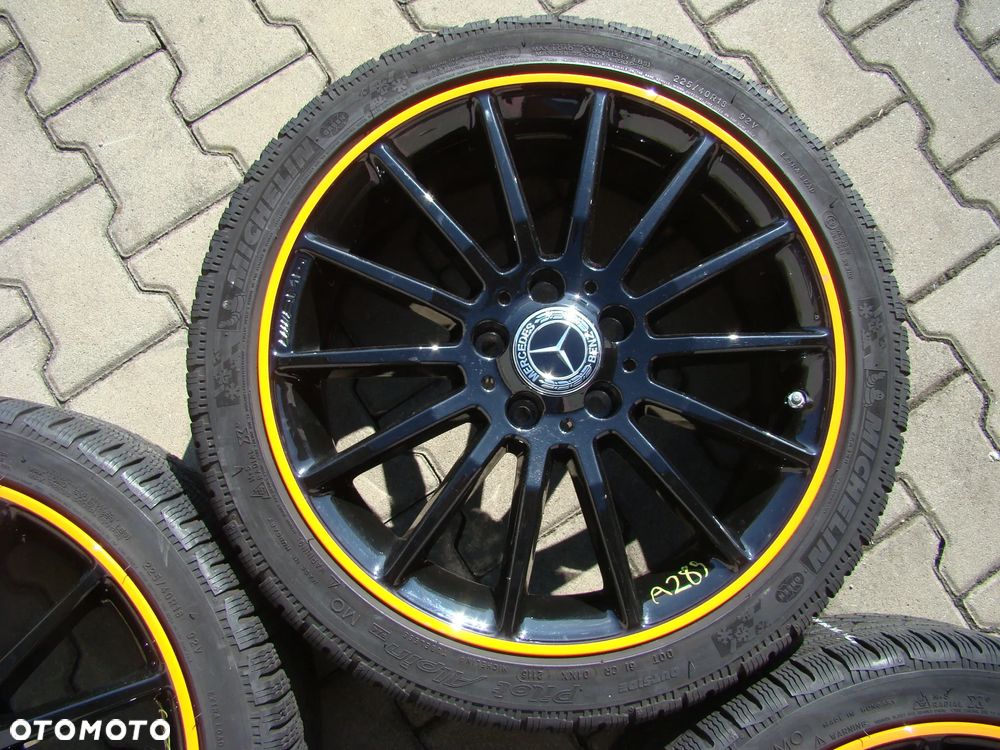 a289 5x112 Mercedes A-Klasa AMG W176 CLA C117 W245 W246 7.5jx18 opony zima 225/40 - 5