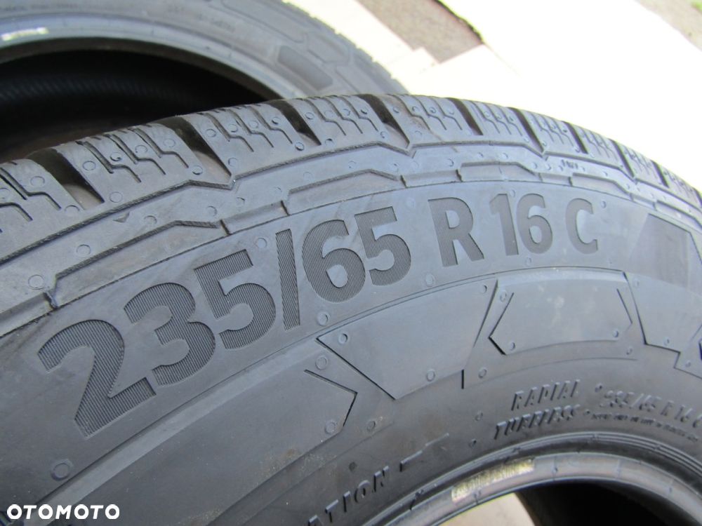 4x Opony 235/65 16 C 16C Continental / 7,5 mm ZIMOWE 235/65/16C - 15