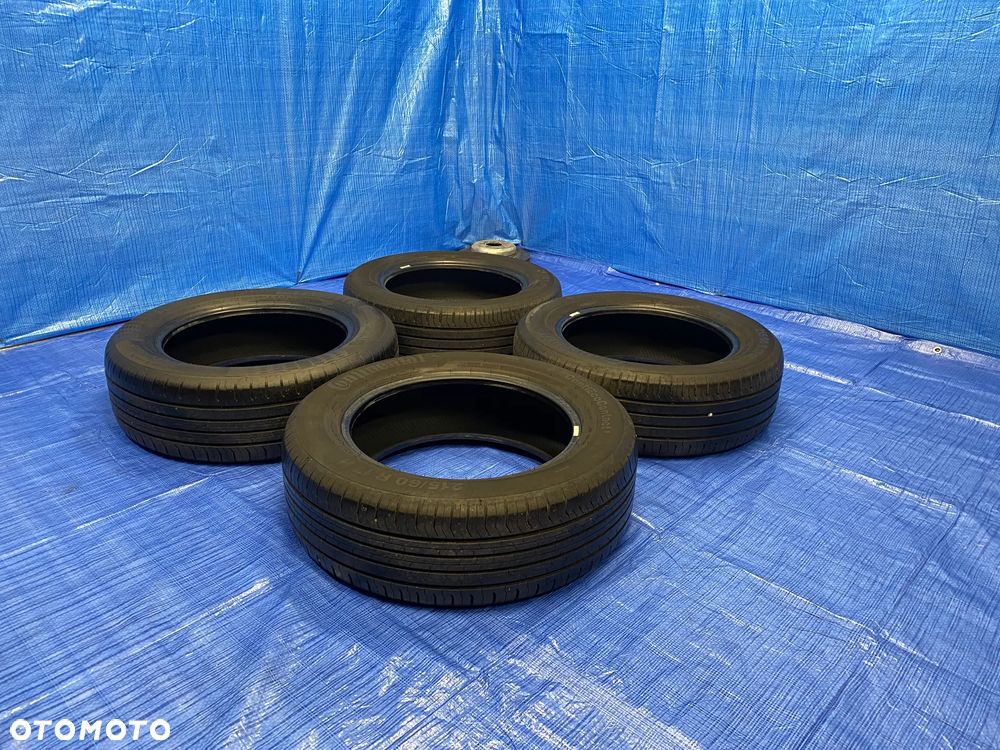 OPONA 17 OPONY LETNIE LATO KOMPLET OPON 4SZT CONTINENTAL CONTI ECOCONTACT 5  215/60R17 96H BIEŻNIK 6,3mm - 7