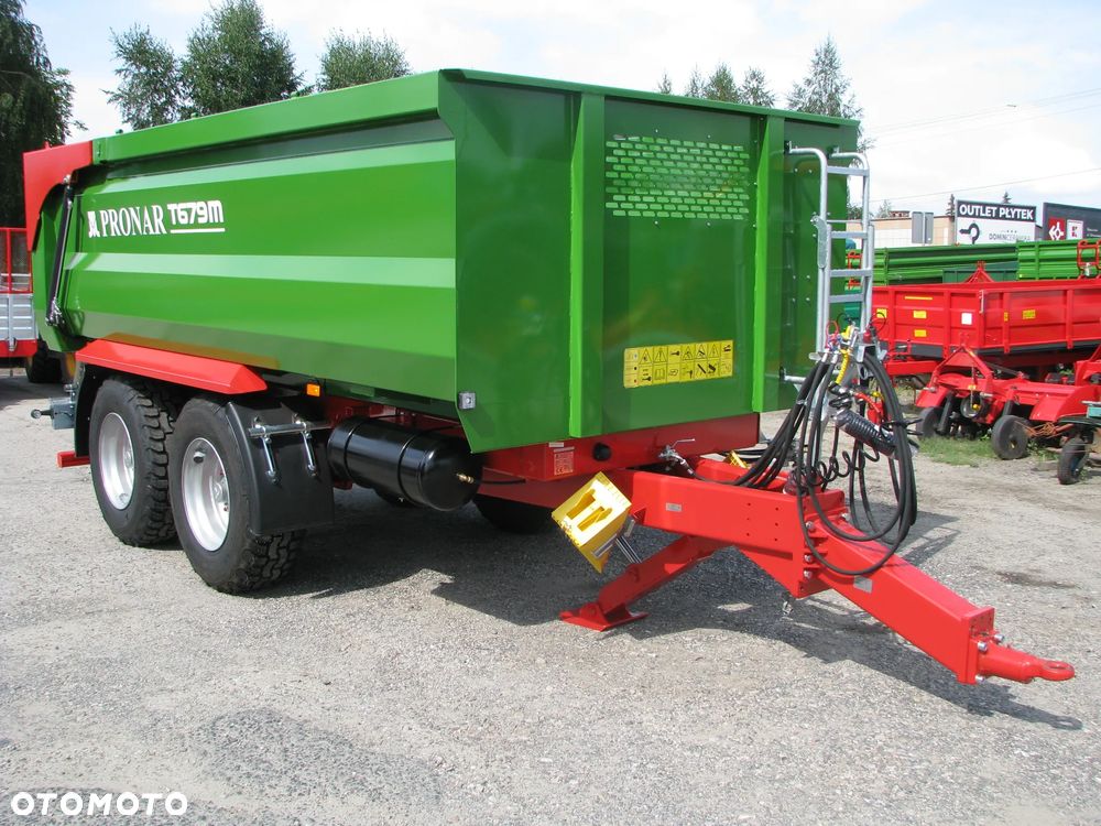 Pronar Przyczepa skorupowa PRONAR T-700XL -14.7t; T-679M -12t, tandem, (za dopłatą - nadstawy, plandeka, oś skrętna) - 34