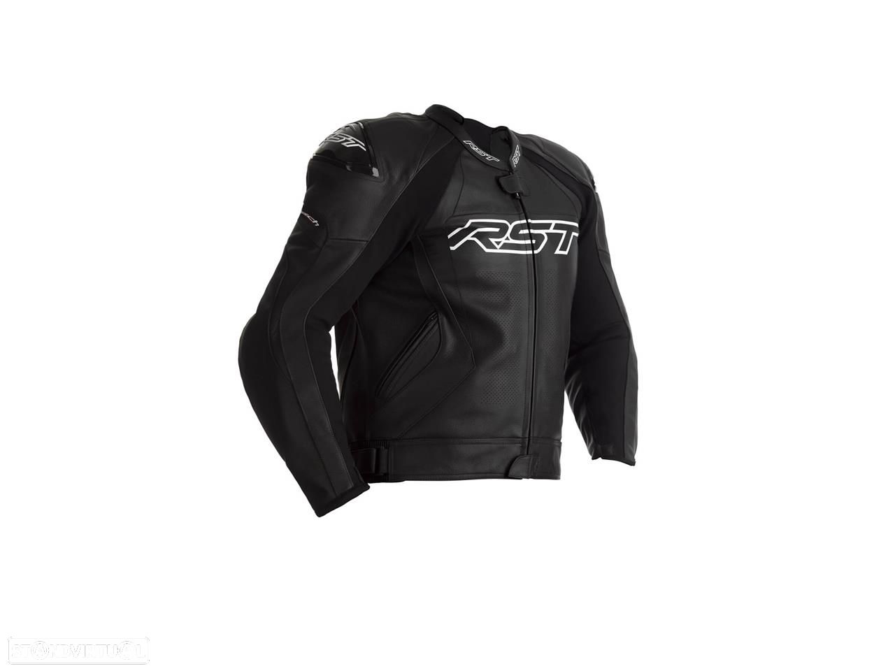 casaco de pele rst tractech evo 4 preta tam. 54/l - 1
