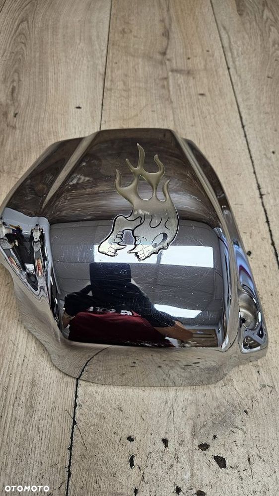 Boczek prawy chrom Yamaha XVS1100 Drag Star - 5
