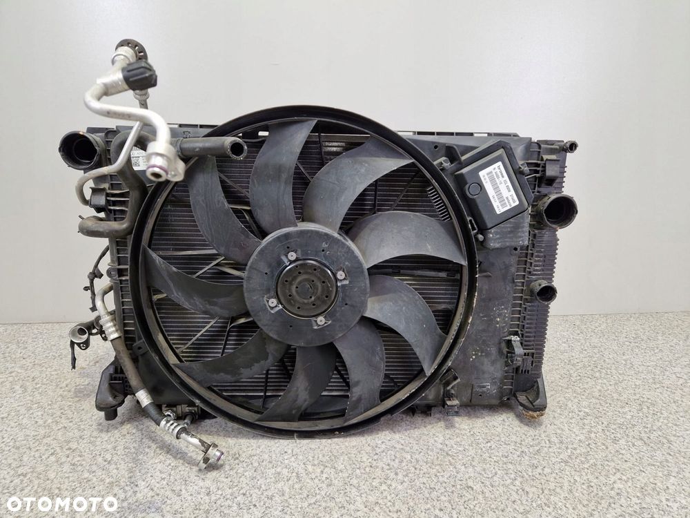 KOMPLET CHŁODNIC WENTYLATOR CLS W218 500 550 V8 E KLASA W212 SL 231 - 5