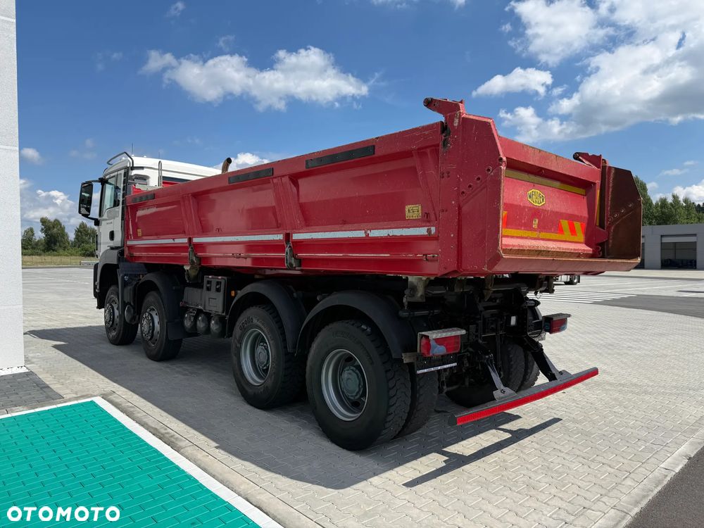 MAN TGS 35.460 8x6 / Manual / Meiller Bordmatik - 5