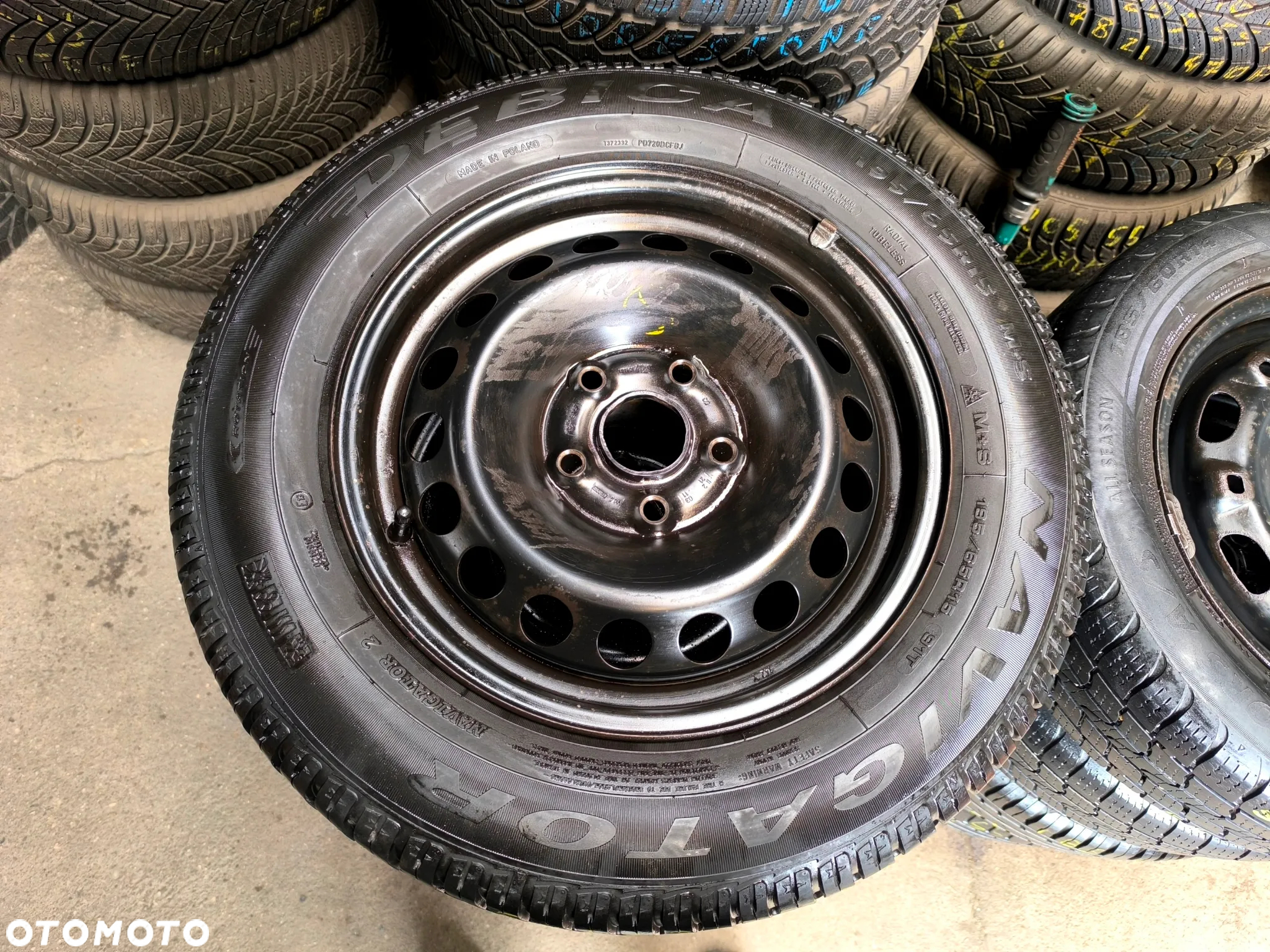 5x112 Felgi stalowe Stal 15 Koła Całoroczne Wielosezonowe VW GOLF CADDY TOURAN SHARAN AUDI A4 B5 B6 A6 C5 SEAT LEON TOLEDO ALHAMBRA ALTEA SKODA OCTAVIA Passat B5 195/65 5mm Legnica ALU-RAD - 3