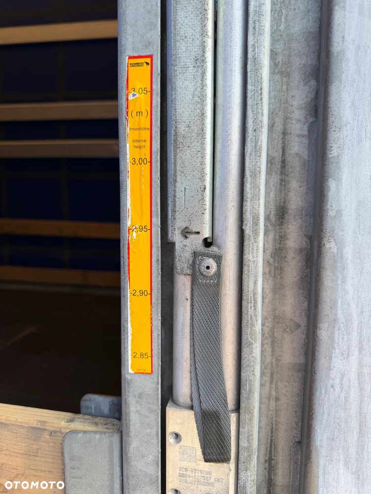 Schmitz Cargobull FIRANKA MEGA / OPONY R 19.5 / RAMA OCYNK / PODNOSZONY REGULOWANY DACH / KOŁO ZAPASOWE / ALUMINIOWE DESKI / BARDZO ŁADNY STAN / FAKTURA VAT MARŻA / 2021 ROK !! - 32