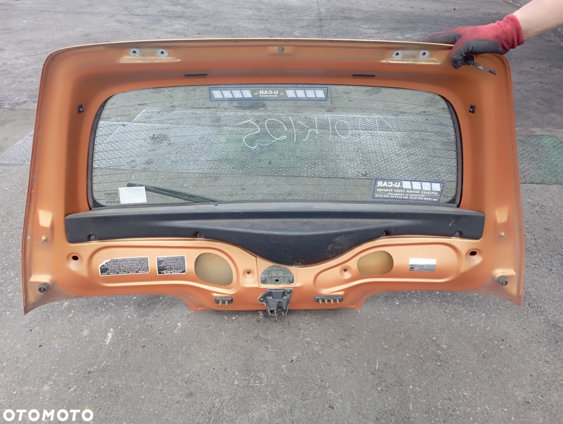 KLAPA BAGAŻNIKA

 FIAT
 SEICENTO 510/A - 7
