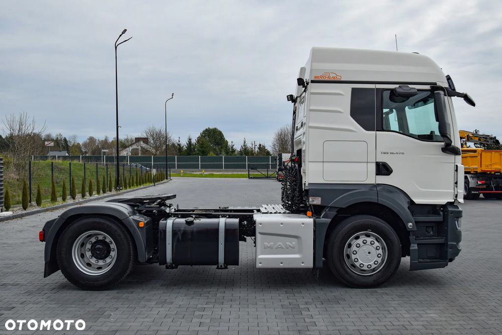 MAN TGS 18.470 / WAGA: 7.200 KG / PRZYSTAWKA PTO / EURO 6 / NOWY MODEL / TEMPOMAT / NAWIGACJA / 2 ZBIORNIKI PALIWA / NISKI PRZEBIEG / SERWISOWANY / SPROWADZONY - 4