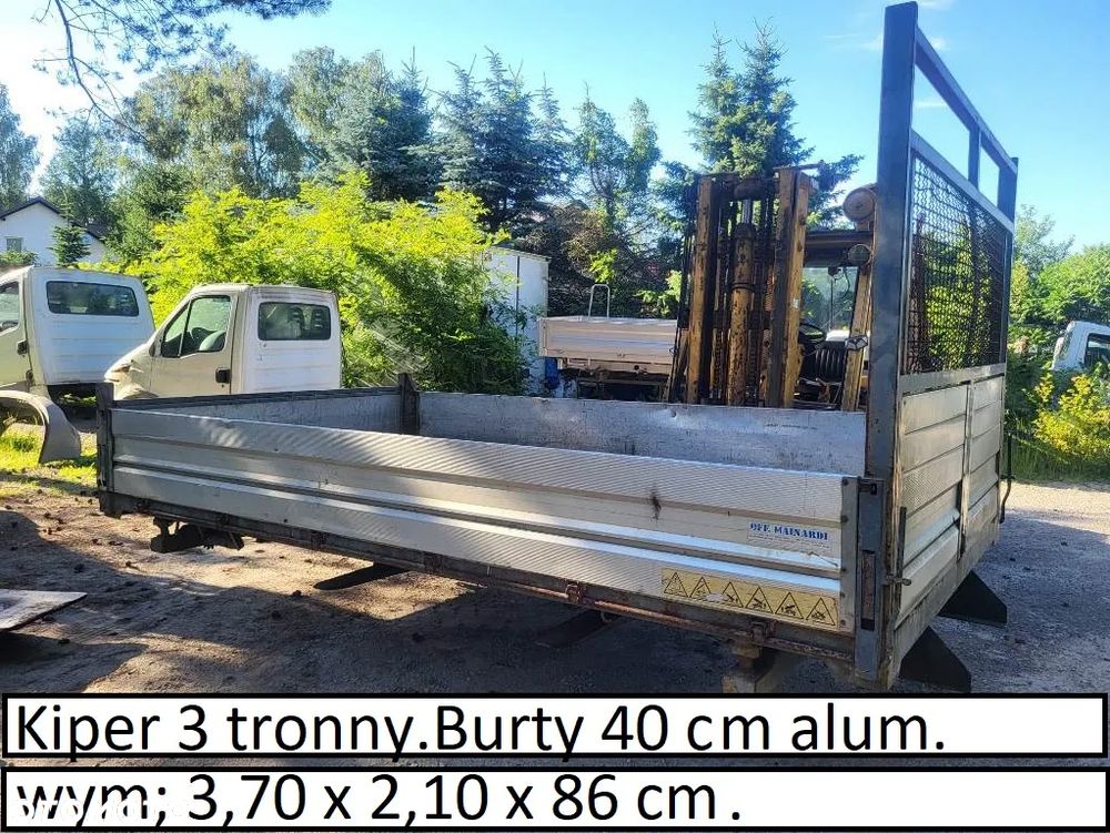 Hakowiec kontener skrzynia  HDS Kiper wywrot Iveco Daily Renault Man Mercedes Nissan Ducato - 15