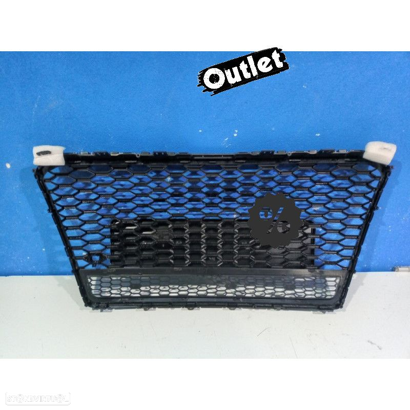 C011492C2 GRELHA DIANTEIRA AUDI A7 LOOK RS7 15-18 PRETO - 3