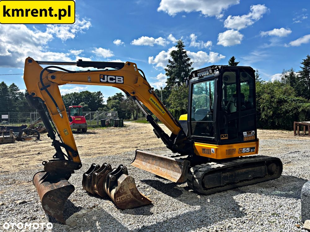 JCB 55Z-1 T3 MINI-KOPARKA 2019R | JCB 8030, 8035, 8040, 8050, 8055, YANMR VIO, KUBOTA KV, VOLVO ECR 48, KOMATSU PC50, VOLVO ECR25, CAT 308, 305 - 11