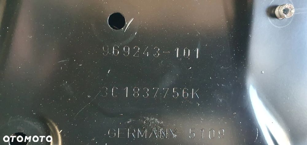Mechanizm podnośnik szyby prawy przód VW Passat B6 3C1837756K - 5