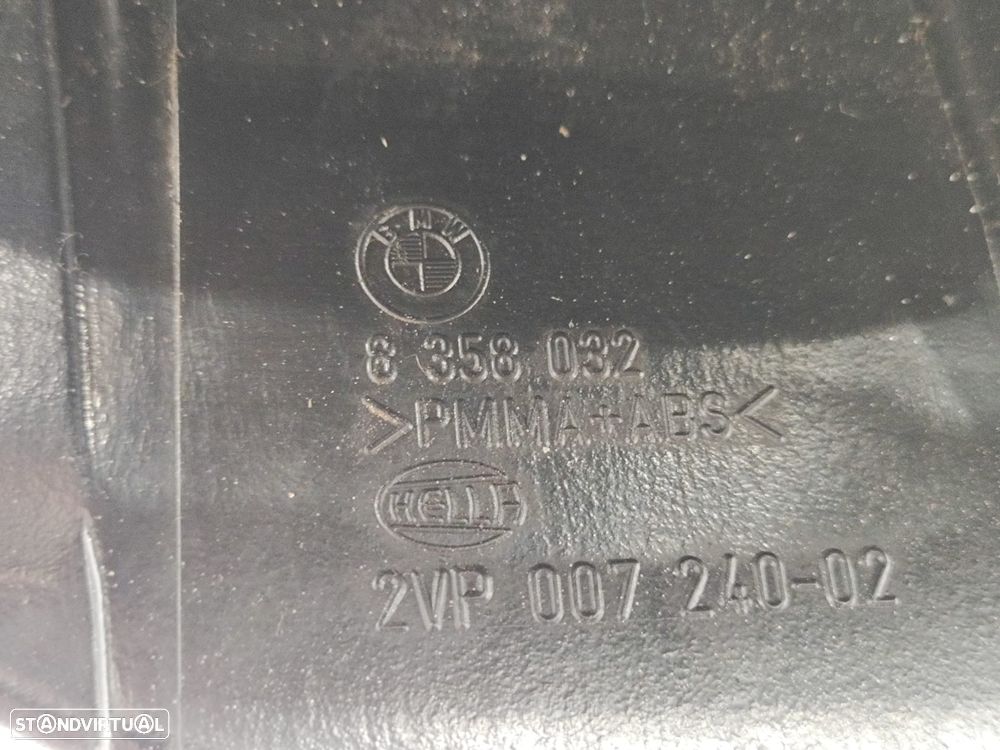 Farolim traseiro direito original BMW Serie 5 E39 Carro Pré-LCI de 1995 a 2000 - 8