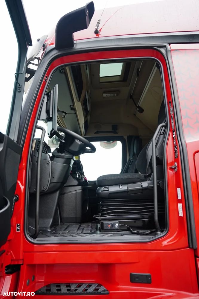 Mercedes-Benz ACTROS 1845 / MEGA / PLATĂ JOSĂ / MP5 / SPAȚIU MARE / 100% ANVELOPE / CONTRACT POST-SERVICE - 23