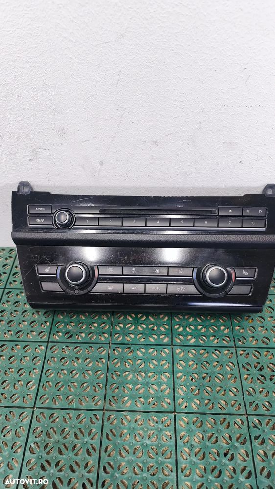 Panou clima BMW F10 F11 cu incalzire in scaune 9306149 - 1