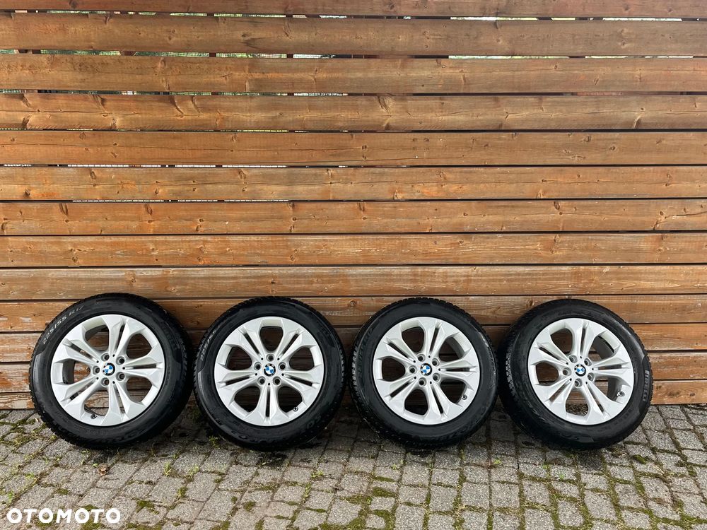 KOŁA BMW X1 R17 Opony Pirelli 225/55/R17 ZIMA RUN FLAT Alufelgi - 1