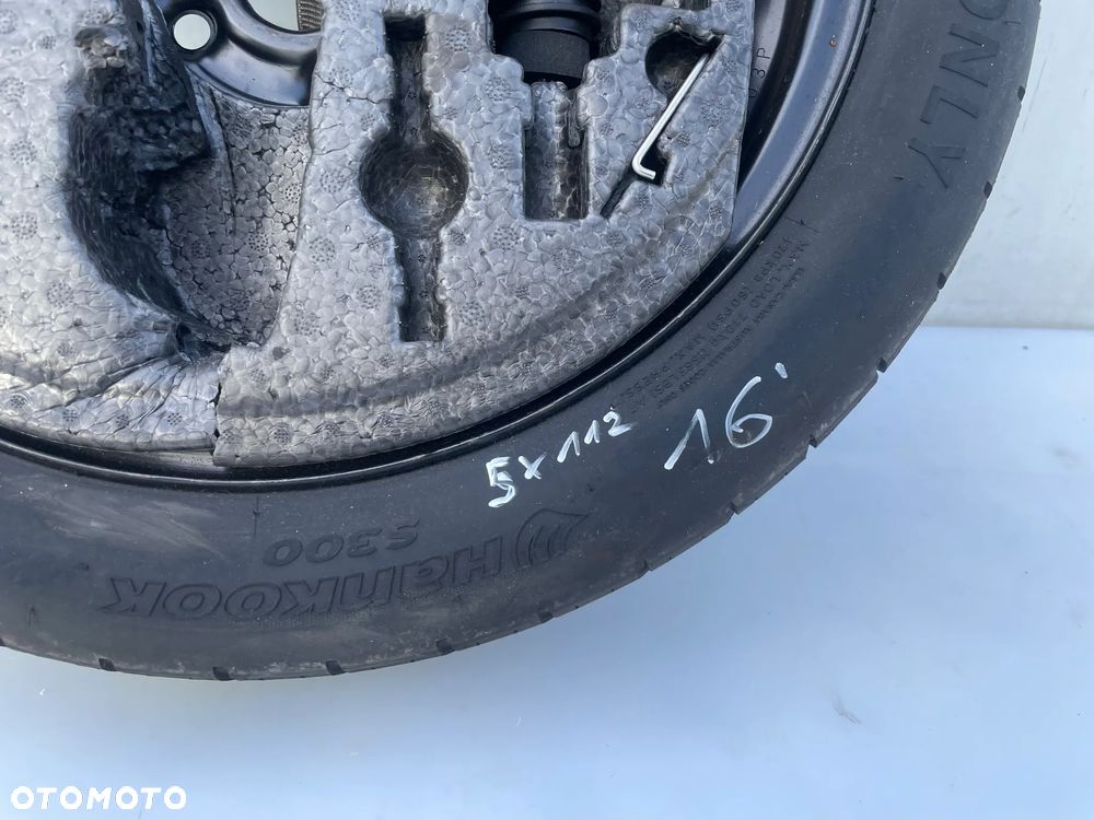 KOŁO ZAPASOWE 5X112 16' VW GOLF V AUDI A3 8P SKODA OCTAVIA II SEAT LEON II TOLEDO III - 2
