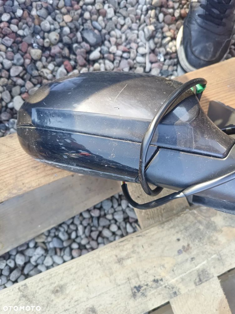 PASSAT B6 LUSTERKO PRAWE ELEKTRYCZNE EUROPA  LC8Z BRĄZOWA MOKKA - 3