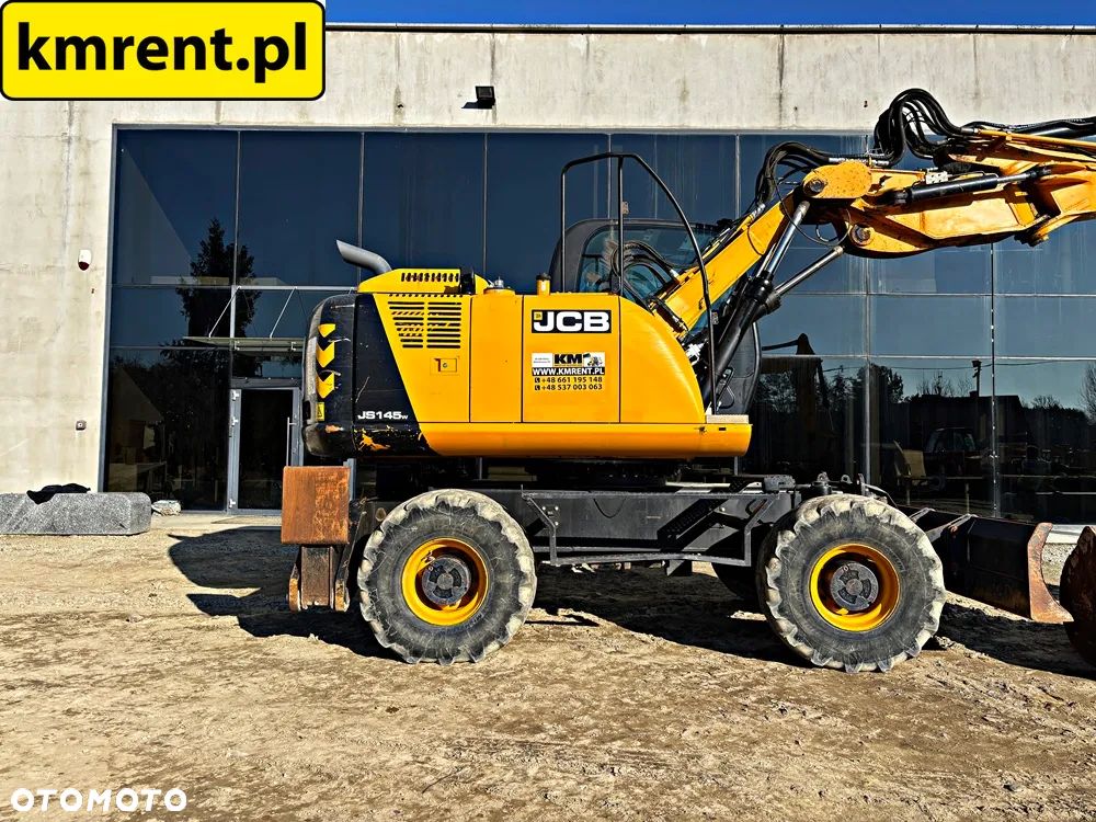 JCB JS 145 WTT4 I KOPARKA KOŁOWA 2016R. | S 130 160 313 315 CAT KOMATSU PW 140 - 29
