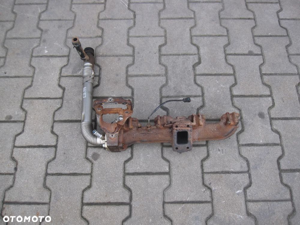 JCB tier 4 diesel max 444, 448 kolektor wydechowy oryginał 320/06180