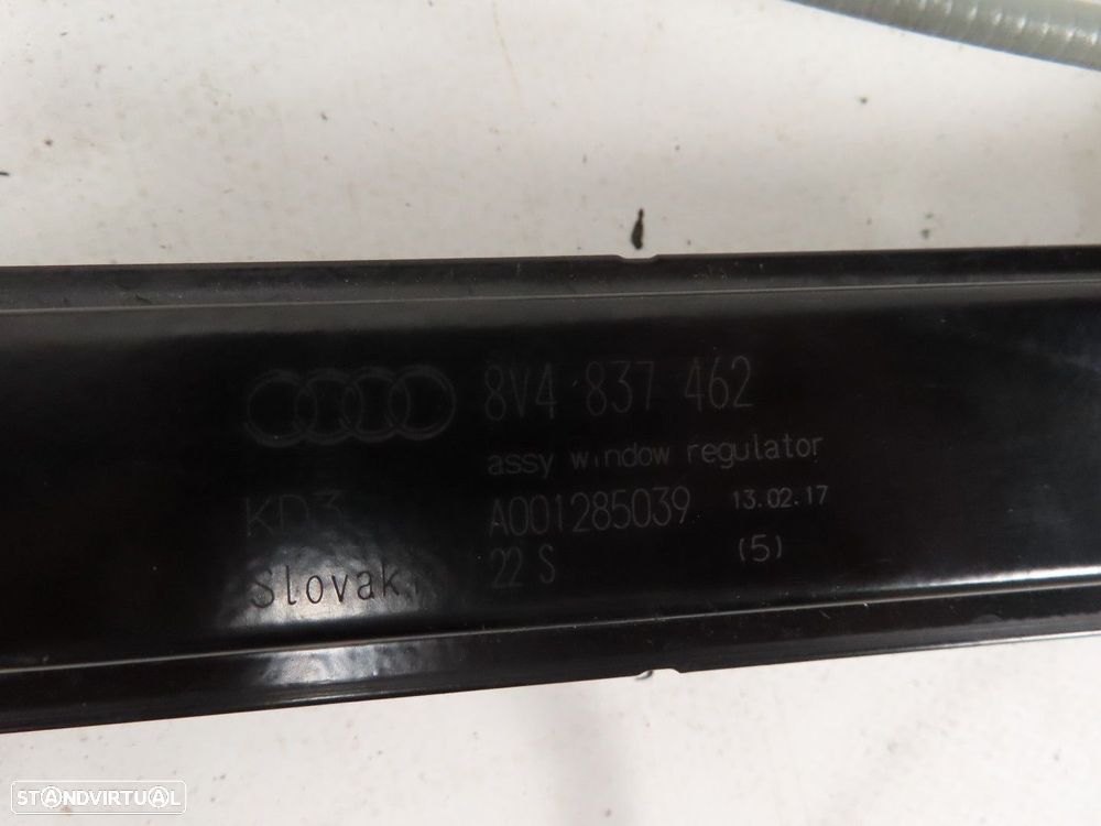 Elevador da Porta Sem Motor Direito/Frente Seminovo/ Original AUDI A3 Sportback... - 3