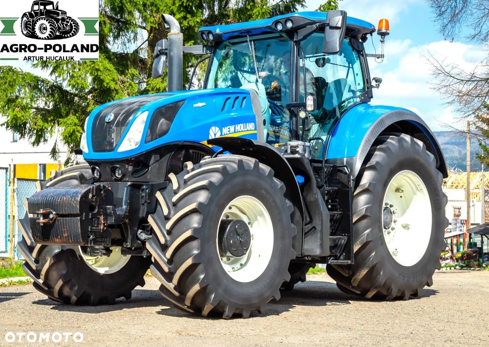 New Holland T 7.275 - 2018 ROK - GPS - AUTOPILOT - ORYGINALNE OPONY